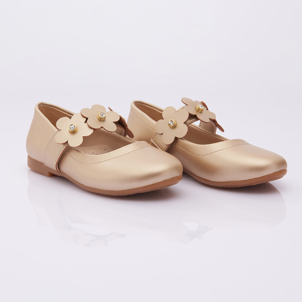 kids-atelier-perla-kid-girl-shoes-gold-flower-strap-flats-v73b