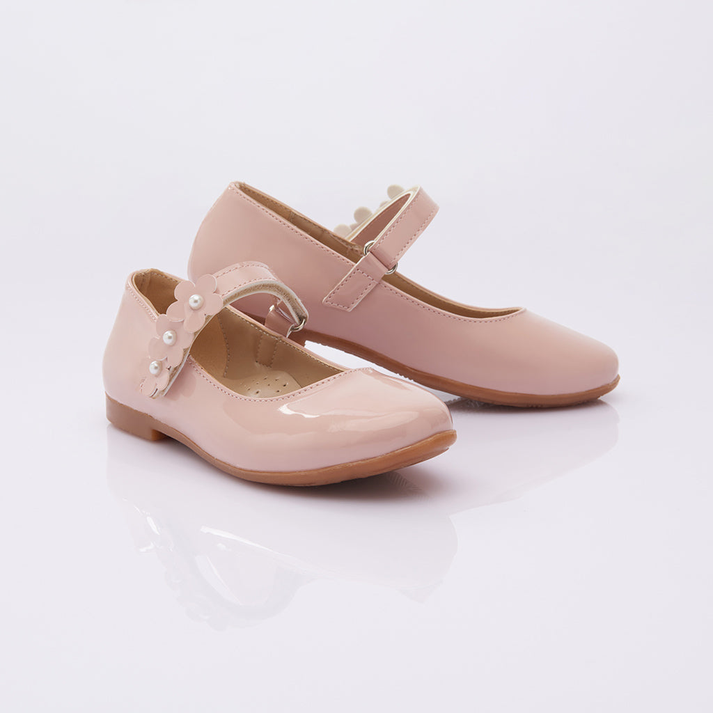 kids-atelier-perla-kid-girl-shoes-glossy-pink-flower-flats-v63b-pink