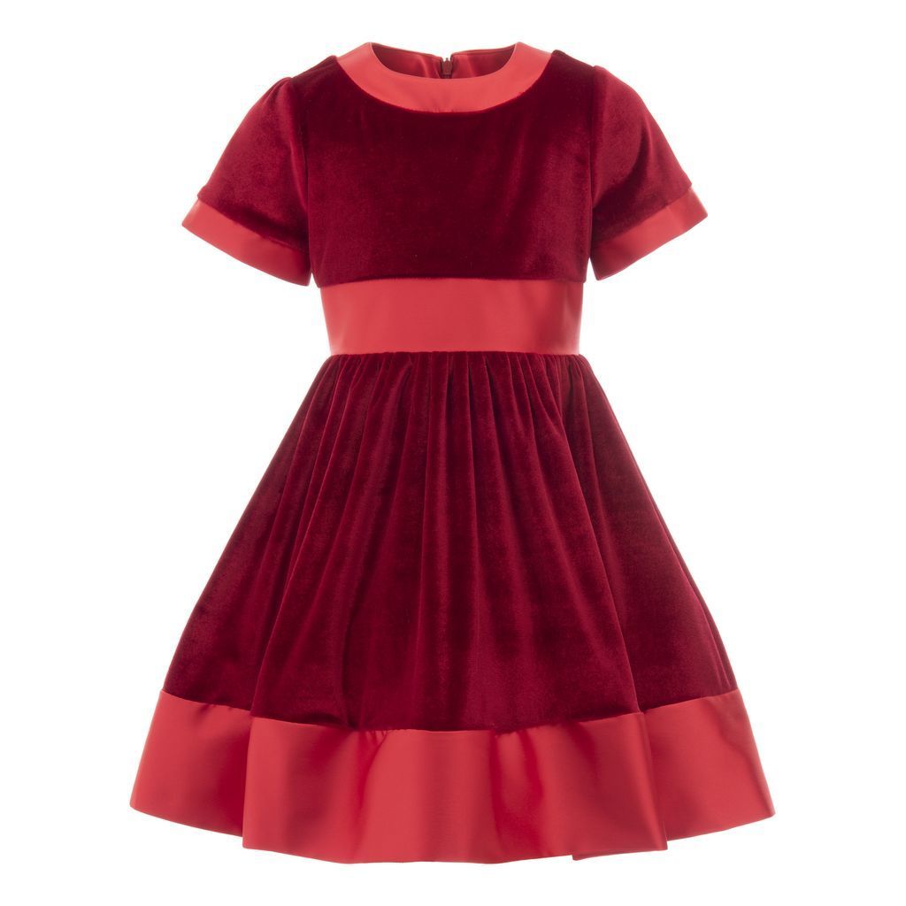 kids-atelier-tulleen-kid-girl-red-velvet-satin-dress-th-2103-red