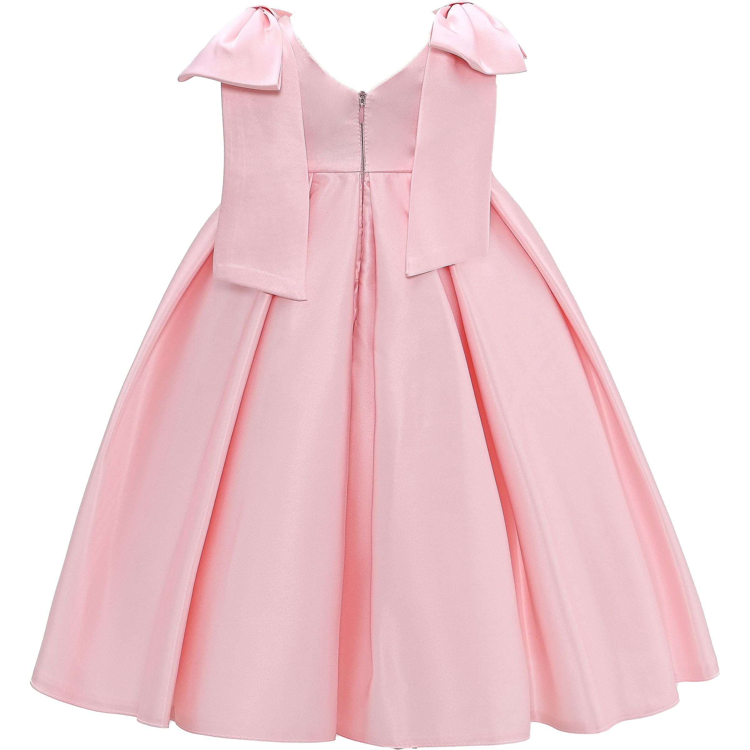 Old Rose Pink Tulle Dress - kids atelier