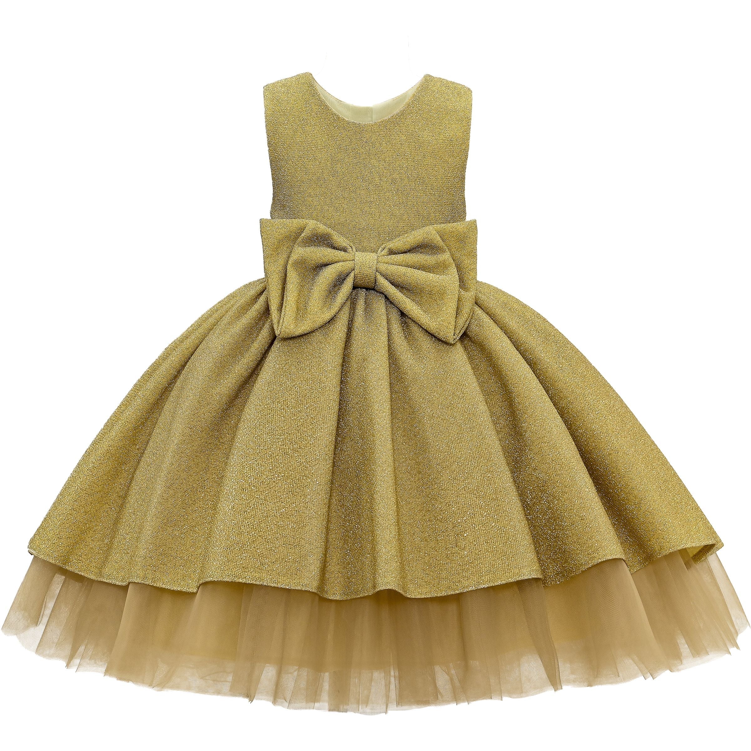 kids-atelier-tulleen-kid-girl-gold-sarita-glitter-double-bow-dress-tt38kv-gold