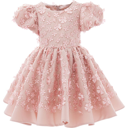 Pink Peach Campisi Floral Dress